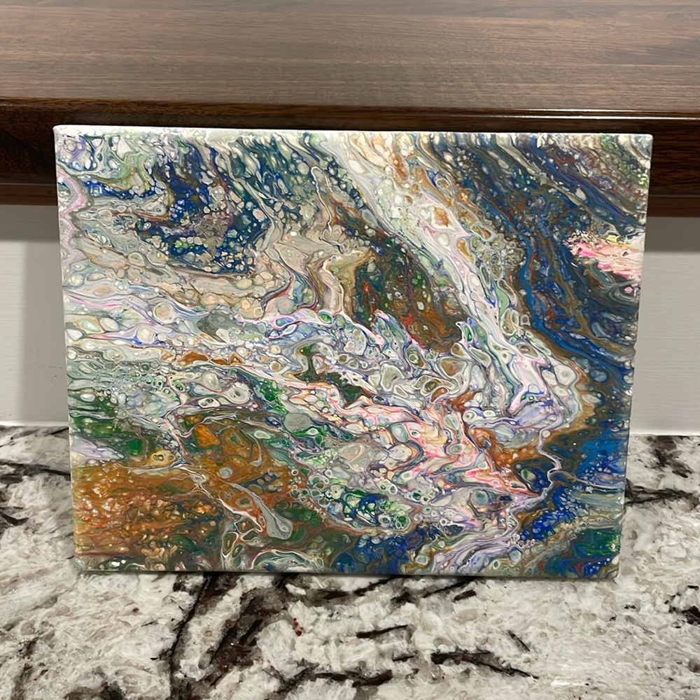 Medium Size Painted Wall Art Decor